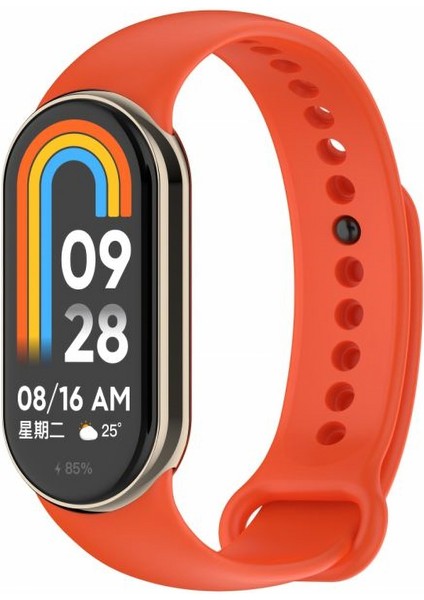 Xiaomi Mi Band 8 Uyumlu Soft Silikon Kordon