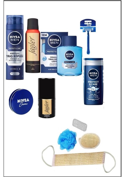 Sandıksız Damat Çeyiz Bohça Sandık Seti +Cilt Bakım Seti