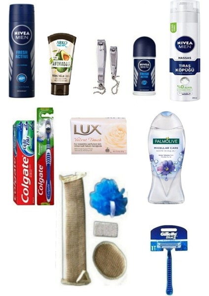 Erkek Bakım Seti+Cilt Bakım Seti