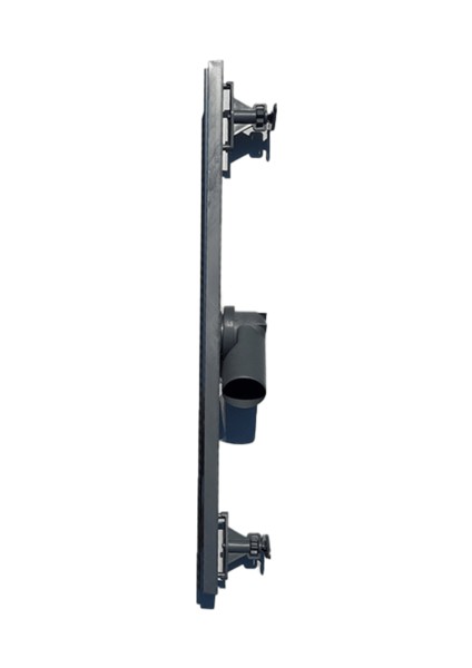 Pls 60 cm Klepeli Döner Gövde Paslanmaz Izgara Duş Kanalı Y.ç.50