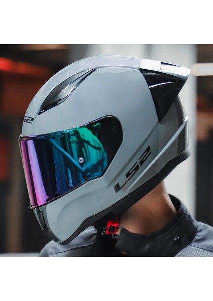 Rapid 2 Race Full Face Motosiklet Kaskı Yarış Spoiler + Şeffaf + Siyah Vizörlü modelleri