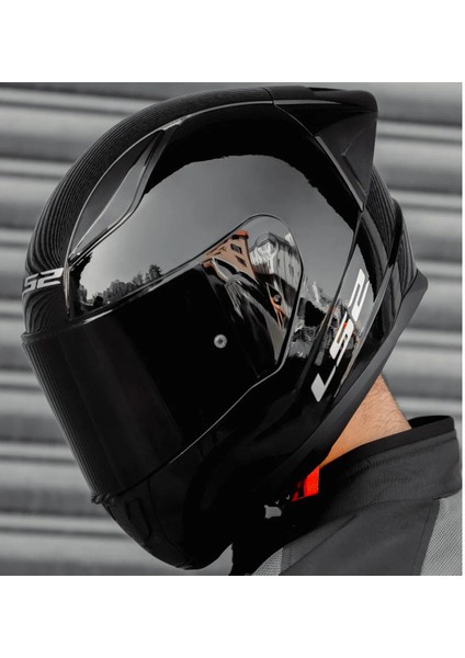 Rapid 2 Race Full Face Motosiklet Kaskı Yarış Spoiler + Şeffaf + Siyah Vizörlü modelleri