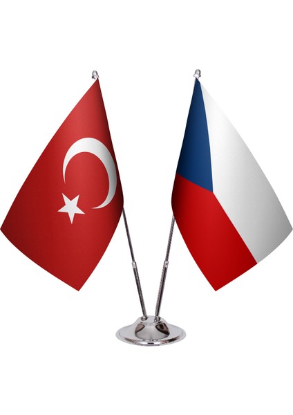 Çekya Ikili Masa Bayrağı