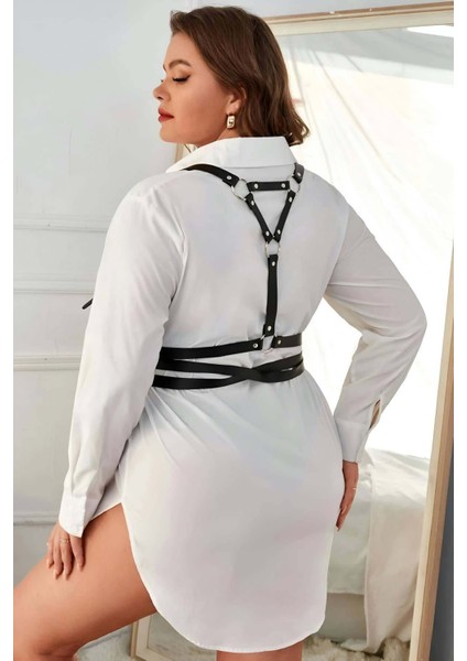 Mlvx Şık Deri Göğüs Harness - 932 Blsm fiyatları