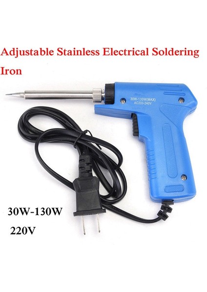 220V 30W-130W Profesyonel Paslanmaz Çift Güç Hızlı Isınma Ayarlanabilir Kaynak Elektrikli Havya Aracı Abd Tak (Yurt Dışından) modelleri