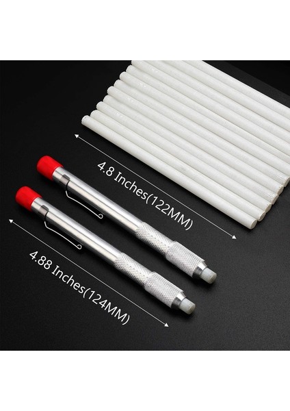 Flyeer 2 Adet Sabuntaşı Tutucular Yuvarlak Sabuntaşı Marker Sabuntaşı Kalem 12 Adet Yedekler ile Kaynak Araçları ve Işaretleyiciler Için Çıkarılabilir (Yurt Dışından) modelleri