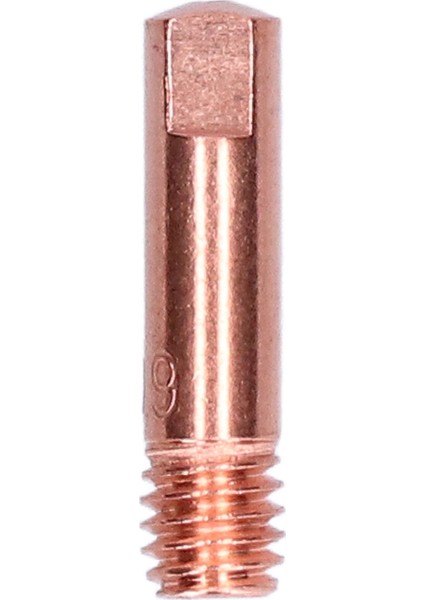 20 Adet Bakır Kaynak Iletişim Ipuçları Co2 Elektrikli Alet Parçaları Için Nozullar 15AKX0.9 (Yurt Dışından) modelleri