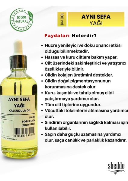 Aynı Sefa Yağı -100 ml Özel Kutuda