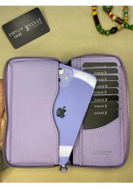 SL-616TC Deri Telefon Cüzdanı Sanat Leather