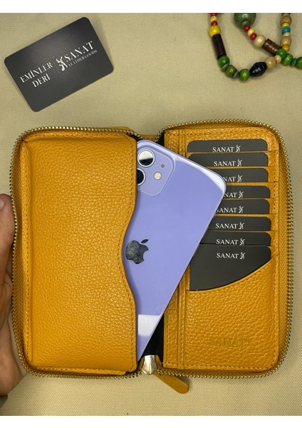 SL-616TC Deri Telefon Cüzdanı Sanat Leather
