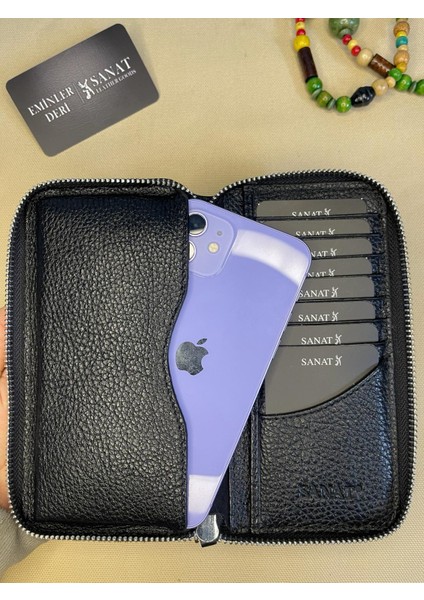 SL-616TC Deri Telefon Cüzdanı Sanat Leather