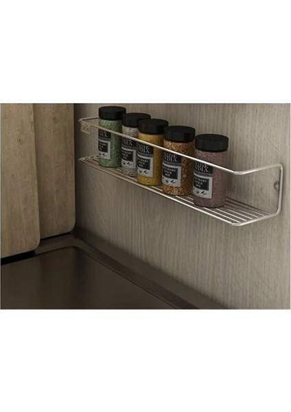 Çok Amaçlı Tek Katlı Raf Baharatlık Krom fiyatları