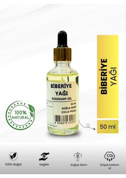 Biberiye Yağı - 50 ml Özel Kutuda