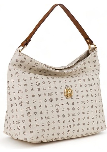 Monogram Bej/taba Kadın Omuz Çantası Nv 1003-MN fiyatları