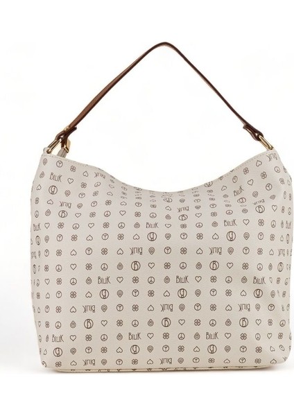 Monogram Bej/taba Kadın Omuz Çantası Nv 1003-MN modelleri