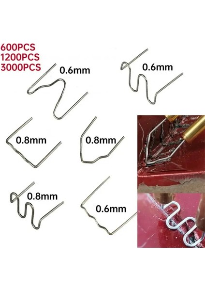 Kutu Stili ile 600 Adet Sıcak Zımba Zımba Plastik Kaynakçı Otomotiv Tamir Makinesi Kaynak Teli Araba Tampon Tamir Kaynak Makınesi Aracı Aksesuarları (Yurt Dışından) modelleri