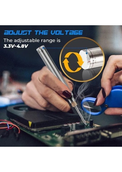 Kırmızı Stil 5V 8W Havya 5V 8W USB Kaynak Kablosuz Şarj Demir Lehim Tabancası Ayarlanabilir Sıcaklık Kaynak Onarım Aracı Mini Elektrikli Kiti (Yurt Dışından) modelleri