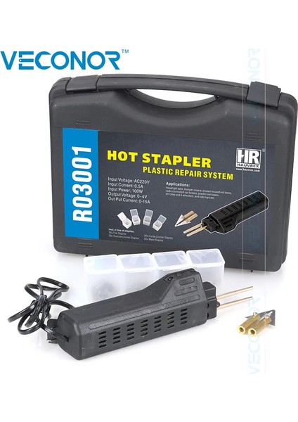Veconor Sıcak Zımba Plastik Tamir Sistemi Kaynak Tabancası Tampon Kaporta Oto Kaporta Aracı Plastik Kaynakçı Zımba (Yurt Dışından)