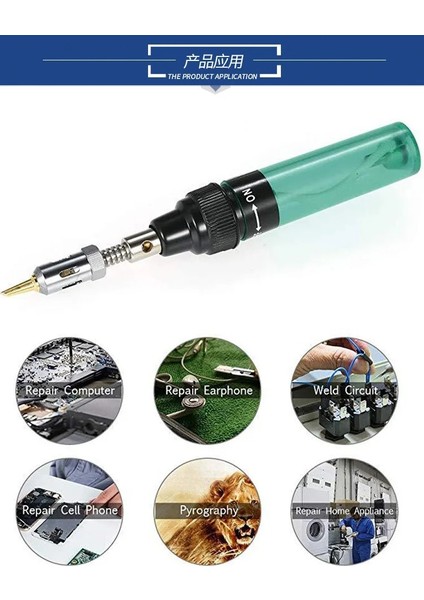 5 Parça Set Tarzı ZK30 Santigrat Bütan Taşınabilir Havya Kiti Havya Kalem Brülör Airbrush Gaz Havya Akülü Bütan Havya Aracı (Yurt Dışından) modelleri