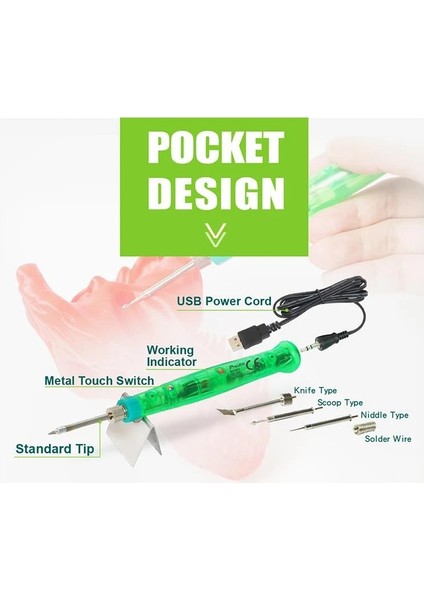 Pro'skit SI-169U 3D Baskı Fg Bakım Havya Grubu Araçları Kiti 8W El USB Elektrikli Havya Seti (Yurt Dışından) fırsatları