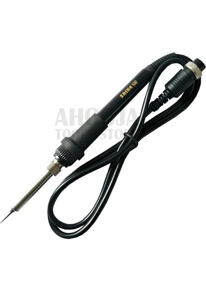 Paket 2 Stili Saike 907 Saike 852D 909D Rework Istasyonu Için Elektrikli Havya Kolu + Kaynak Kafasını Değiştirin (Yurt Dışından)