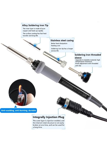 5 Adet A1321 Isıtıcı Tarzı Av Havya Istasyonu Hakko D Havya Istasyonu Için Yedek Isıtma Elemanı Seramik Isıtıcı (Yurt Dışından) indirimleri
