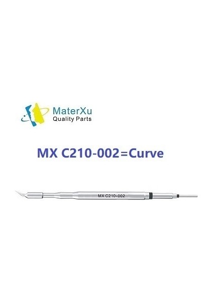 C210 002 Eğri Stili Mx C Havya Ipuçları Kafa Kurşunsuz Eğrisi Keskin Bıçak Jbc Orijinal T210 Sugon T36 Kaynak Seti Diy Kitleri (Yurt Dışından)