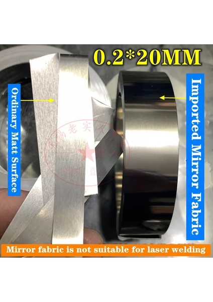 0,2X20MM Ithal Stil Nikel Şerit Li-Ion Pil Nikel Sac Plaka Nikel Kaplama Çelik Kemer Konektörü Nokta Kaynak Makinesi Pil Kaynakçı (Yurt Dışından)