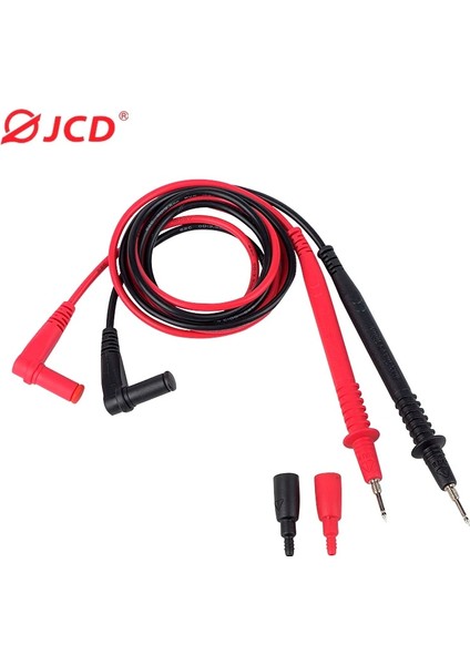 Jcd Multimetre Probu Test Ucu Dijital Multimetre Iğne Ucu Çok Metre Test Cihazı Kurşun Probu Tel Kalem Kablosu 20A (Yurt Dışından)