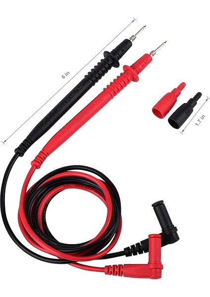Jcd Multimetre Probu Test Ucu Dijital Multimetre Iğne Ucu Çok Metre Test Cihazı Kurşun Probu Tel Kalem Kablosu 20A (Yurt Dışından) modelleri