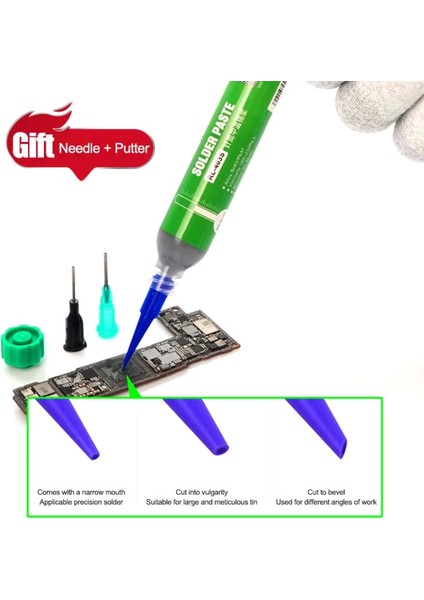 Tutkal Tabancası Stili Relıfe RL-403S Kaynak Pastası 183 Orta Sıcaklık Lehim Pastası Akı Kalay Sıvı Bga Pcb Bga Rework Onarım Için Lehimleme Akıları (Yurt Dışından) modelleri