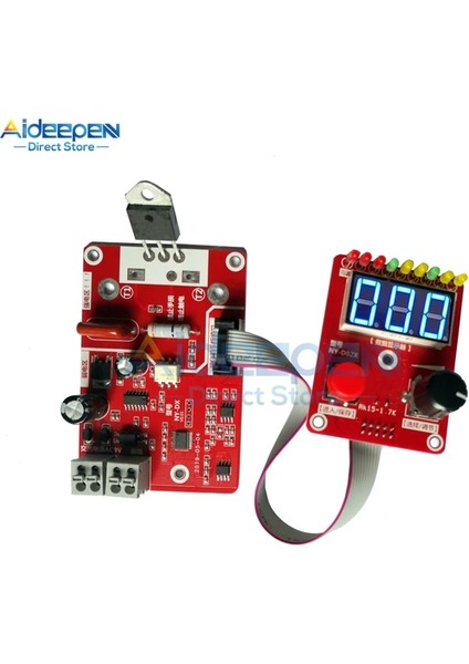 NY-D02 100A Tahta Stili 40AA Punta Kaynak Makinesi Kontrol Panosu Kaynakçı Ac 110V 220V Ila 9V Trafo Kontrol Kartı Zamanlama Akım Zaman Akım (Yurt Dışından)