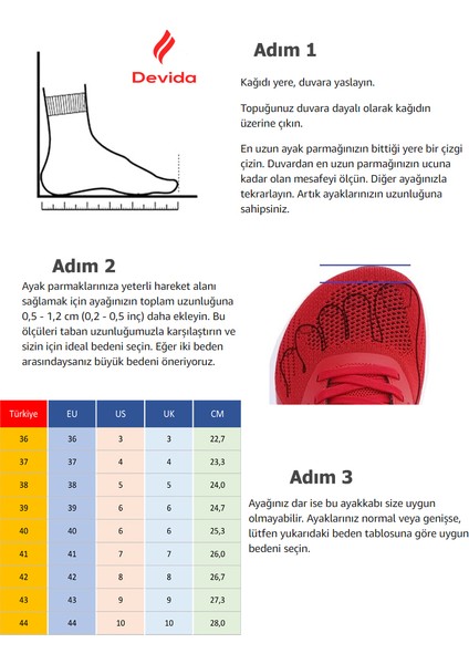 5 Cm Yüksek Taban Kadın Spor Ayakkabı Dévida Air Vega Series X120