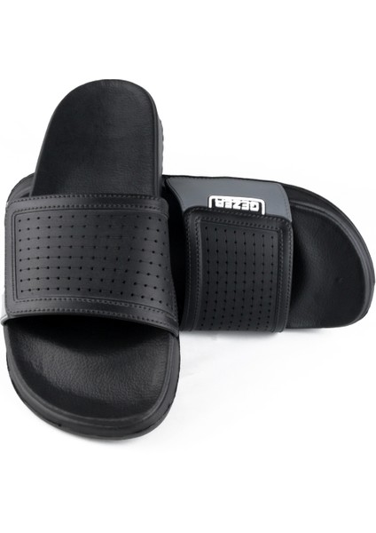 Yazlık Erkek Islak Zemine Uygun Eva Terlik Siyah 15197 modelleri