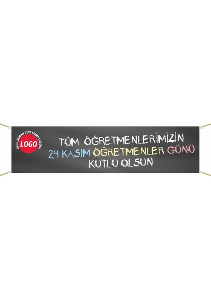 Öğretmenler Günü Pankart 3