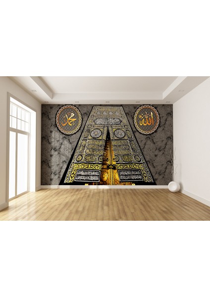 Kabe-i Muazzama Örtüsü Tekstil Tabanlı Duvar Kağıdı