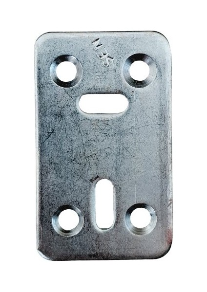 Metal Düz Gönye No: 6 30 Adet Ölçüleri 2X30X50