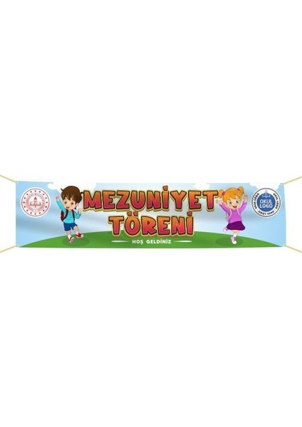Mezuniyet Pankartı 3 75 x 300 cm