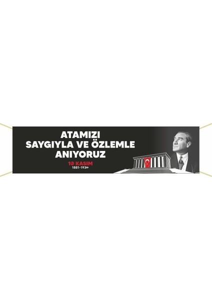 10 Kasım Atatürk'ü Anma Pankartları 002