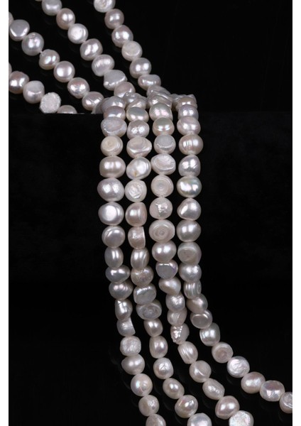 Sakız Inci Doğal Taş Dizi Şekilsiz Kesim