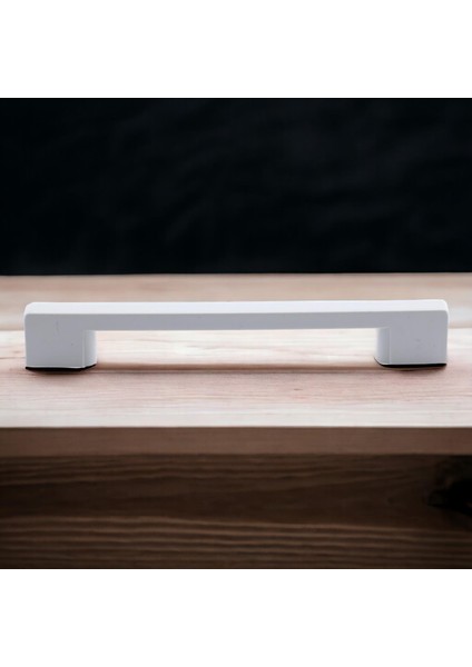 10 Adet Plastik Köprü Mobilya Mutfak Çekmece Dolabı Dolap Kapak Beyaz Kulbu Kulpu Kulpları 192 mm fiyatları