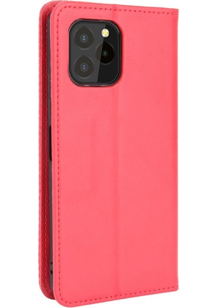 Oukitel C21 Pro Pu Deri Manyetik Kapatma Cüzdan Için Kılıf (Yurt Dışından)