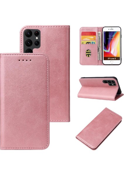 Samsung Galaxy S22 Ultra Kart Ekleme Kart Tutucu ile Tam (Yurt Dışından)