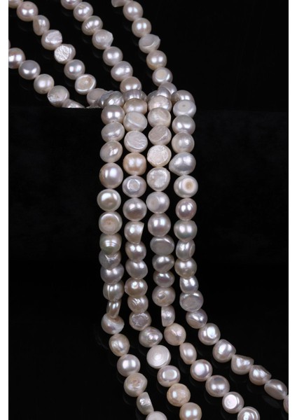 Sakız Inci Doğal Taş Dizi Şekilsiz Kesim