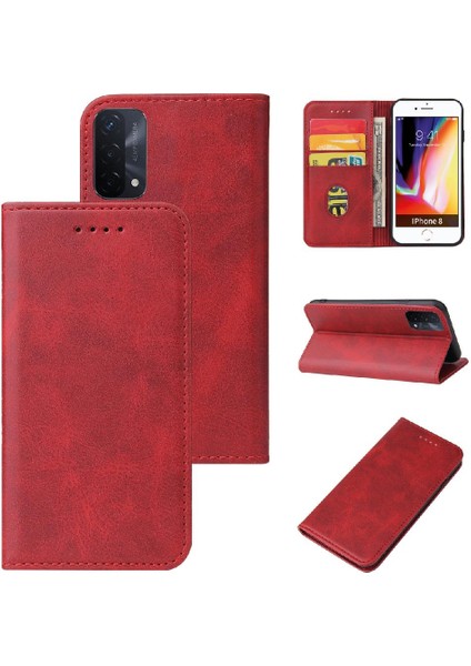 Kart Tutucu Kickstand Tam Koruma ile Oppo A74 5G/A54 5g Için Kılıf (Yurt Dışından) indirimleri