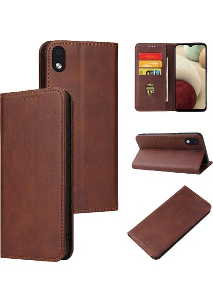 Samsung Galaxy A20E/A10E Kart Tutucu Kickstand Tam Kart ile Kılıf (Yurt Dışından) indirimleri