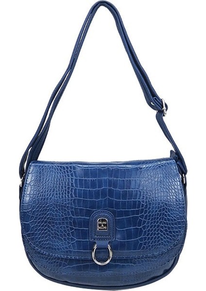 Kadın Timsah Desenli Çapraz Askılı Omuz Çantası (Yurt Dışından)