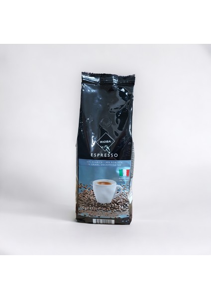 Espresso 60% Arabica 40% Robusta In Grani *kafeinsiz Çekirdek Kahve 500 gr