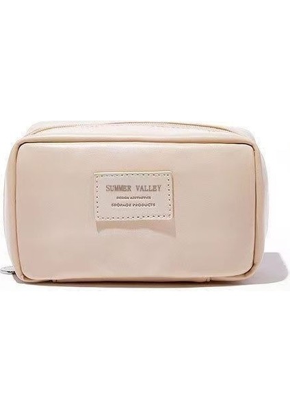 Kadın Taşınabilir Kare Bölme Saklama Kozmetik Çantası (Yurt Dışından)