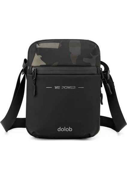 Yeni Moda Omuz Çantası Erkek Iş Rahat Crossbody Çanta Basit Küçük Omuz Çantası (Yurt Dışından)